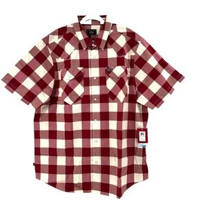 Kimes Ranch Malcom Buffalo Plaid Pearl Snap Shirt Men's XXL Landman Western NEW